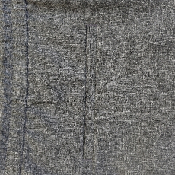 Alfani Men's Pleated Drawstring Lightweight Gray Pants Size L - Picture 7 of 11
